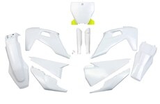 UFO Kompletný plastový KIT Husqvarna TC 125,250/ FC 250,350,450 2019-2022 biela