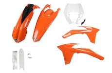 UFO Kompletný plastový KIT KTM EXC-EXC-F 12-13 originál