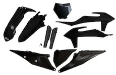 UFO Kompletný plastový KIT KTM SX 125,150,250/ SX-F 250,350,450 2019-2022 čierna