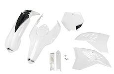 UFO Kompletný plastový KIT KTM SX-SXF 07-10 biela