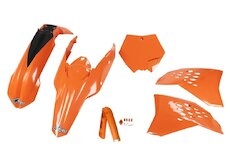 UFO Kompletný plastový KIT KTM SX-SXF 07-10 oranžová