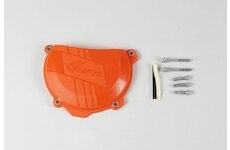 UFO Kryt spojky KTM SXF250 13-15 / SXF350 11-15 / EXC250 13-15 / EXC350 12-15 oranžová