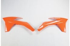 UFO Kryty chladiča KTM SX-SX-F 11-12/EXC-EXC-F 12-13 oranžová