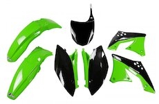 UFO Plastový KIT Kawasaki KXF 250 09-12 originál 10-11