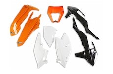 UFO Plastový KIT KTM EXC/EXC-F s prednou maskou 17-19 originál 18