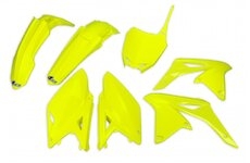 UFO Plastový KIT Suzuki RMZ 250 10-18 neon. žltá