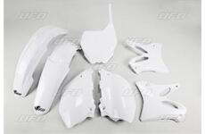 UFO Plastový KIT Yamaha YZ 125/250 06-14 biela = YAKIT302E046