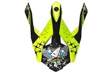 UFO Štít pre INTREPID 2020, Black-Neon yellow-Sky blue