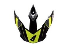 UFO Štít prilby ARIES ENDURO 2022 grey-black-neon yellow glossy
