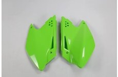 UFO Tabuľky zadné Kawasaki KXF 250 06-08 zelená