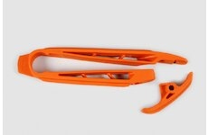 UFO Vodítko reťaze predné KTM SX-SX-F 07-10/EXC-EXC-F 08-11oranžová