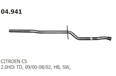 Výfukové potrubie NOVAK 04.941