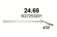 Výfukové potrubie POLMO 24.66