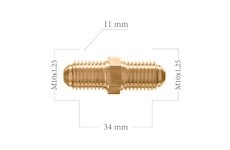 WP Spojka trubky Ł-149 (10x1,25-10x1,25)