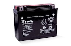 YUASA Motobatéria HP MF AGM 12V 21Ah 350A (205x87x162mm) 0,99l T4 