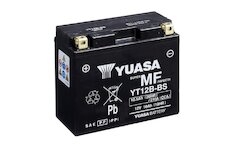 YUASA Motobatéria MF 12V 10Ah 210A (150x69x130mm) 0,5l T11 