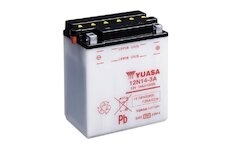 YUASA Motobatéria Standard 12V 14Ah 125A (136x91x168mm) 0,8l T8 