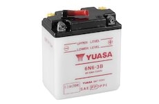 YUASA Motobatéria Standard 6V 6Ah (99x57x121mm) 0,3l T6 