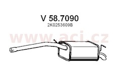 zadní díl výfuku ASSO/VENEPORTE