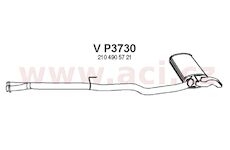 zadní díl výfuku FENNO/IMASAF/EBERSPACHER