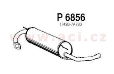 zadní díl výfuku FENNO/IMASAF/EBERSPACHER