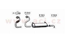 zadní díl výfuku FENNO/IMASAF/EBERSPACHER