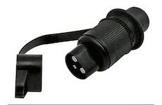 Zástrčka 6V-12V-24V/ 3P s krytkou