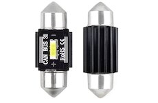 Žiarovka 12V/24V LED 1860 1SMD UltraBright Festoon C5W C10W C3W 31mm biela sulfidka /2ks/ CANBUS