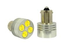 Žiarovka 12V HYPER LED BA15S SMD 7080 2chips /1ks/ 21W biela