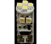 Žiarovka 12V HYPER LED W2 8SMD 1x9,5d T10 biela CANBUS /2ks/