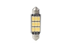 Žiarovka 12V LED C5W 41mm 9xSMD5630 biela sulfidka PLATINUM