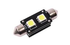 Žiarovka 12V LED, sulfidka 38mm 3SMD biela CANBUS /blister 2ks/